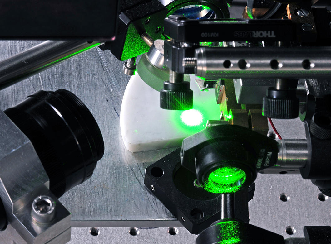 Laser-induzierte Breakdown-Spektroskopie (grüner Laser) 