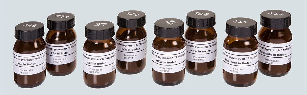 Soil samples for interlaboratory comparisons  Soil samples for interlaboratory comparisons