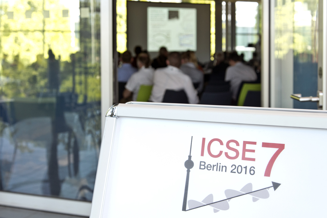 Die BAM und das Leibniz-Institut für Analytische Wissenschaften holten die ICSE 2016 zum ersten Mal nach Deutschland. Die BAM und das Leibniz-Institut für Analytische Wissenschaften holten die ICSE 2016 zum ersten Mal nach Deutschland.