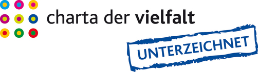 Logo der unterzeichneten Charta der Vielfalt Logo Logo der unterzeichneten Charta der Vielfalt Logo