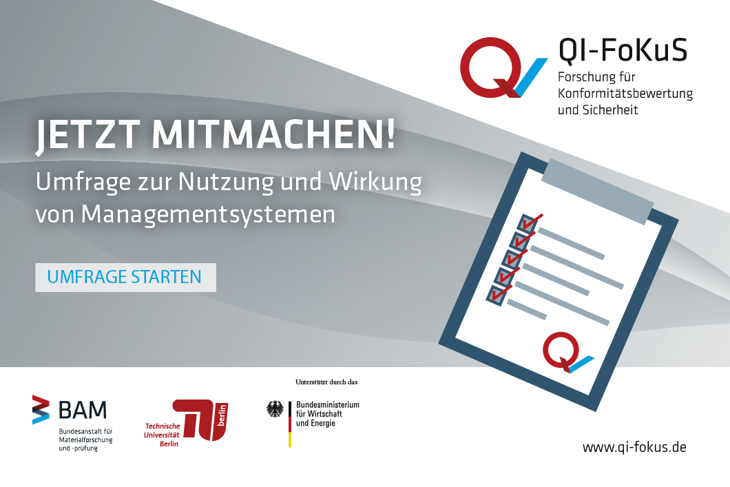 Link zur Umfrage QI-FoKuS Link zur Umfrage QI-FoKuS