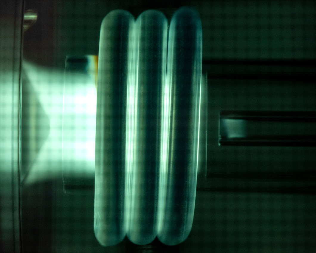 Plasma aus ionisiertem Argon-Gas Plasma aus ionisiertem Argon-Gas