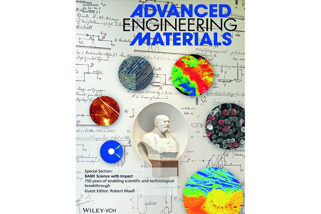 Cover of Advanced Engineering Materials, Vol. 64, Issue 6, 2022 Cover of Advanced Engineering Materials, Vol. 64, Issue 6, 2022