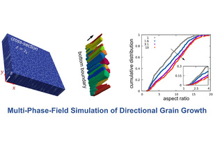 Mean-Field-Modellierung und Phasenfeldsimulation des Kornwachstums unter gerichteten treibenden Kräften  Mean-Field-Modellierung und Phasenfeldsimulation des Kornwachstums unter gerichteten treibenden Kräften