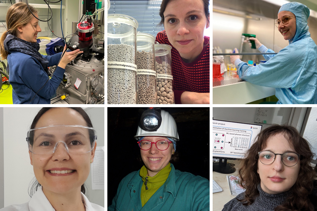 Wissenschaftlerinnen an der BAM Wissenschaftlerinnen an der BAM