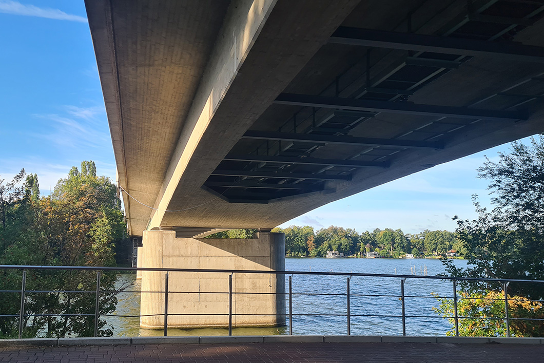 Baumgartenbrücke in Geltow Baumgartenbrücke in Geltow