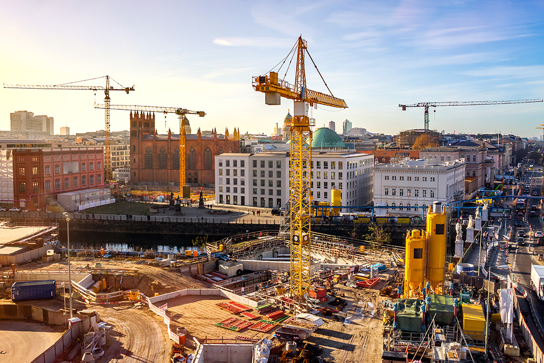 Großbaustelle in Berlin Großbaustelle in Berlin