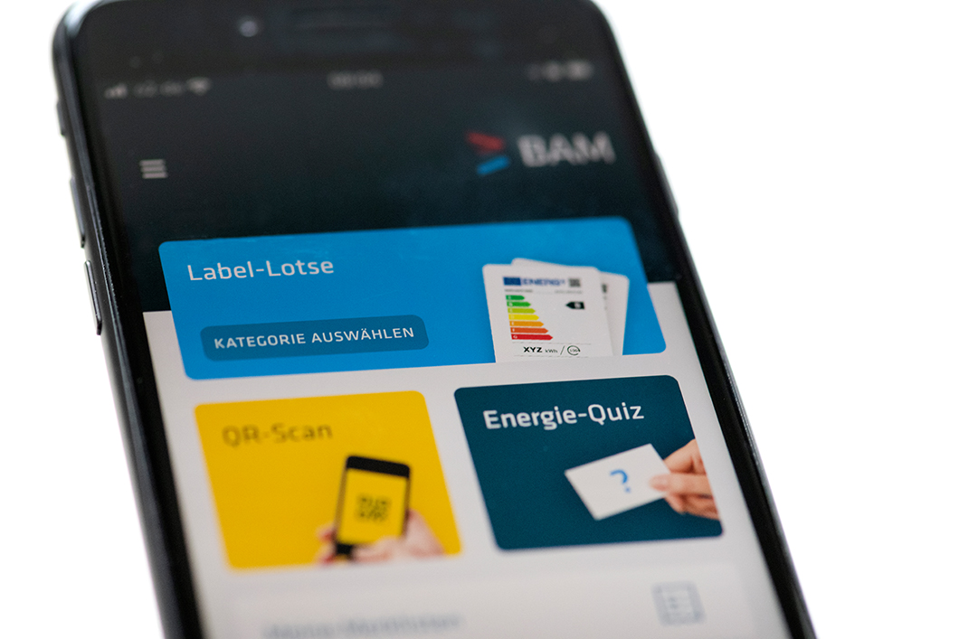 Die App der BAM zum neuen Energielabel Die App der BAM zum neuen Energielabel