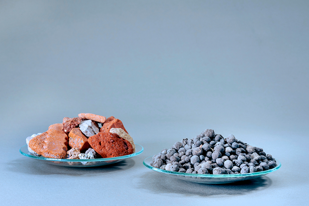 Leichtgranulate aus Bauabfällen Leichtgranulate aus Bauabfällen