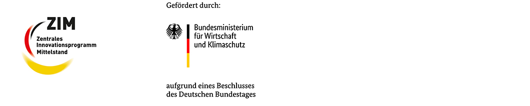 Logos von ZIM und BMWK Logos von ZIM und BMWK