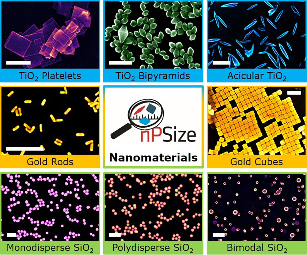 nPSize Nanopartikel Collage nPSize Nanopartikel Collage