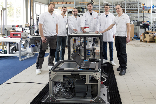 Das Team der Wissenschaftler Das Team der Wissenschaftler