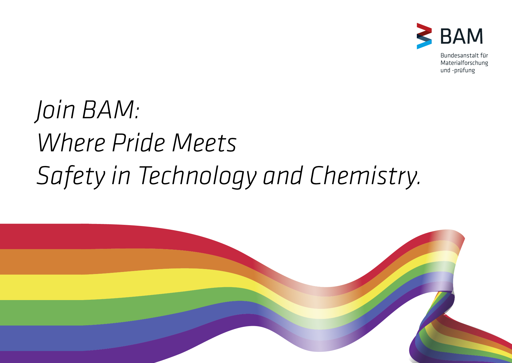 Join BAM: Where Pride meets Security in Technology and Chemistry. Join BAM: Where Pride meets Security in Technology and Chemistry.