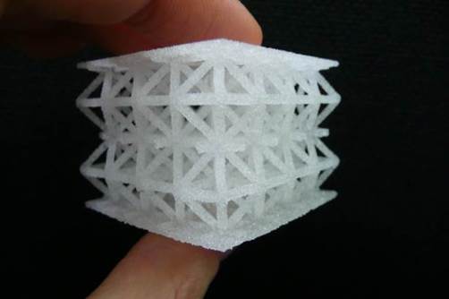 Struktur aus 3D-Drucker Struktur aus 3D-Drucker