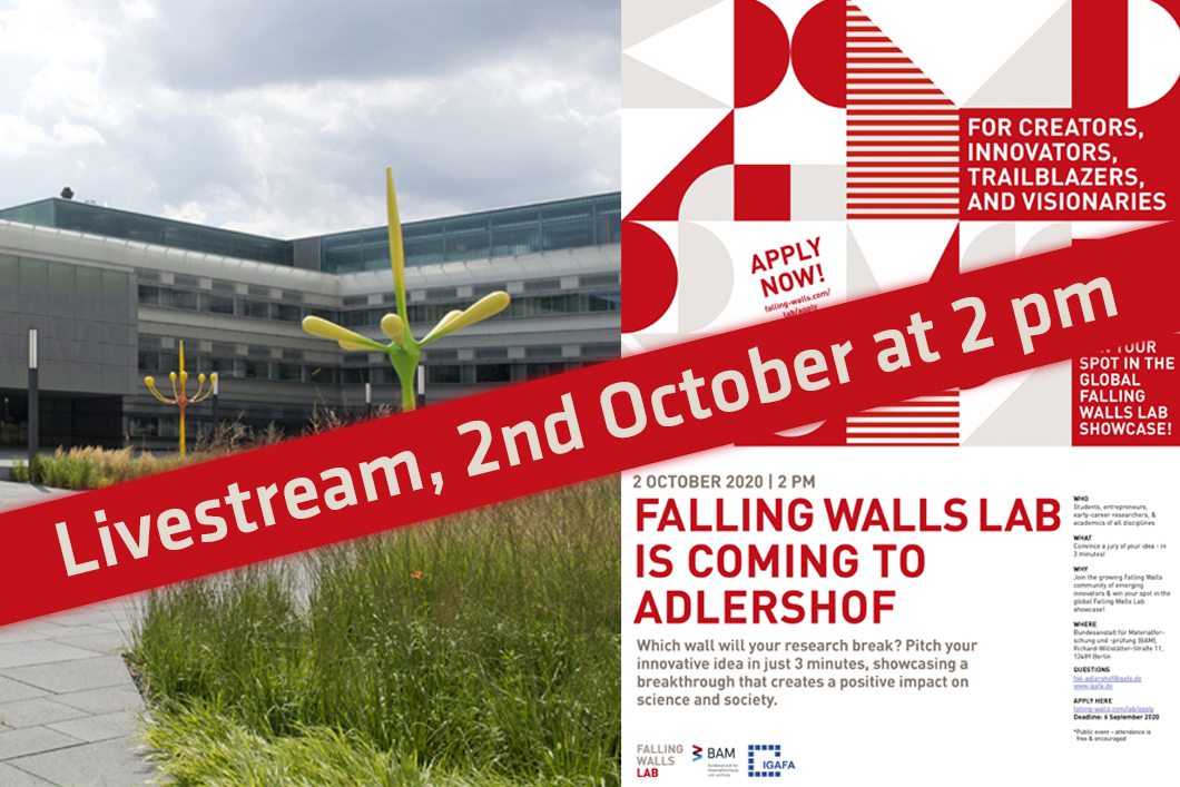 Falling Walls Lab Adlershof: Livestream Falling Walls Lab Adlershof: Livestream