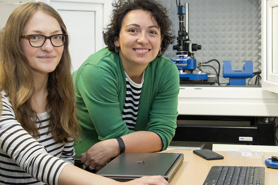 Dr.-Ing. Özlem Özcan with her colleague Dr. Julia Witt