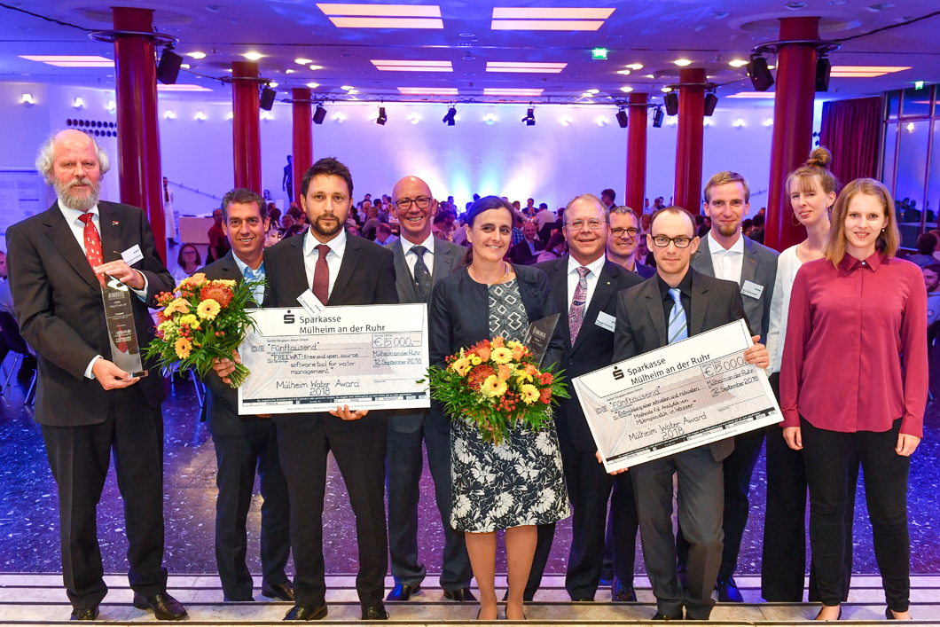 Award ceremony of the Mühlheim Water Award 2018