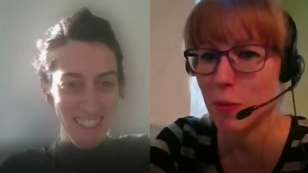 Prof. Dr. Sabine Kruschwitz und Sarah Munsch Prof. Dr. Sabine Kruschwitz und Sarah Munsch