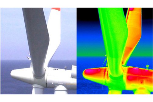 Too warm or too cold? Thermographic methods can provide an insight into contactless infrared technology, revealing quality defects in materials. 