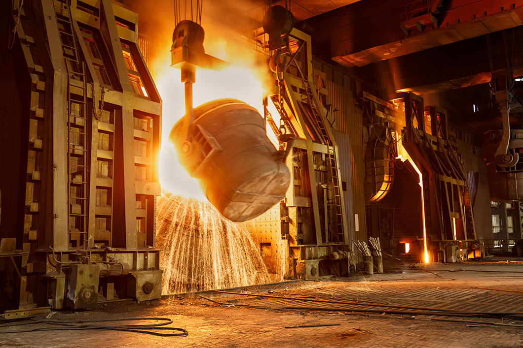 Steel production: blast furnaces