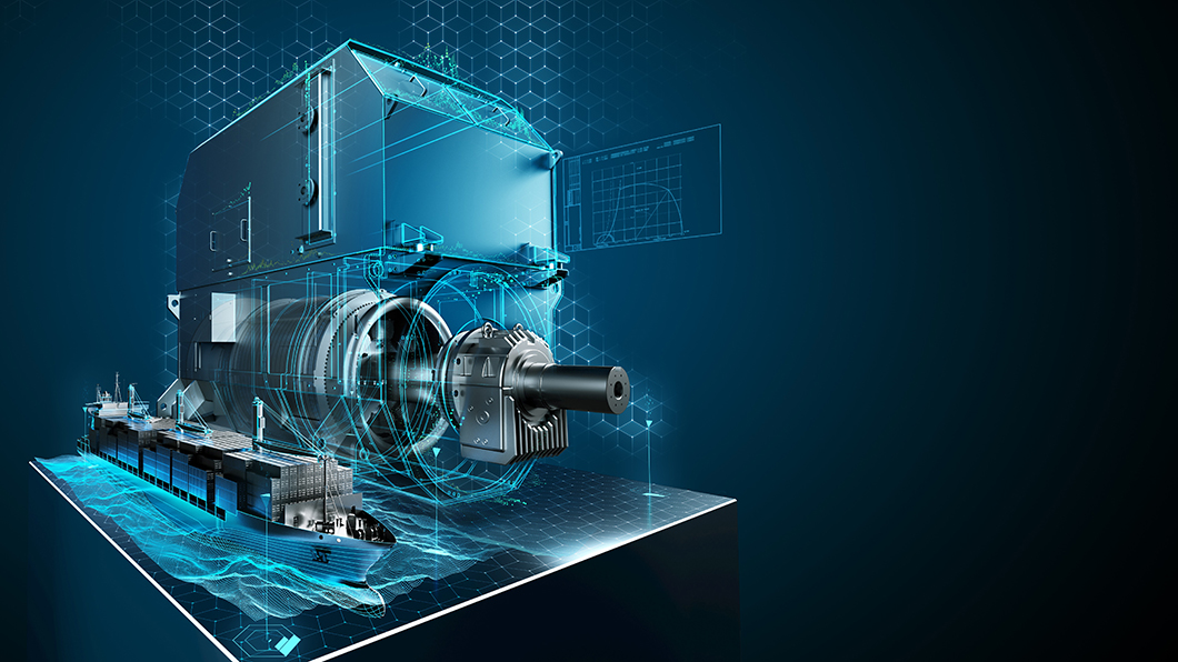 SIGENTICS M synchronous generator, modern electric drive, for example for maritime applications SIGENTICS M synchronous generator, modern electric drive, for example for maritime applications