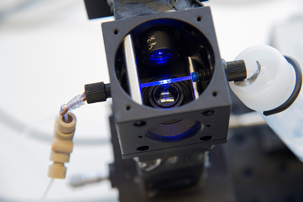 Modular 3D-opto-microfluidic setup Modular 3D-opto-microfluidic setup