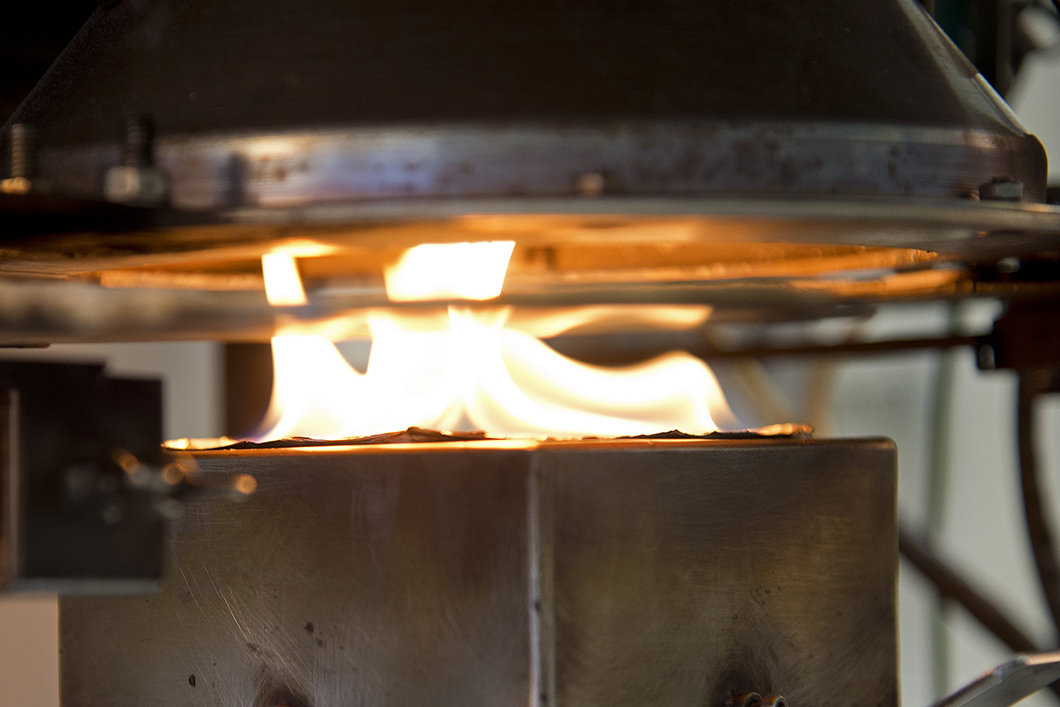 Flame retardant in test Flame retardant in test