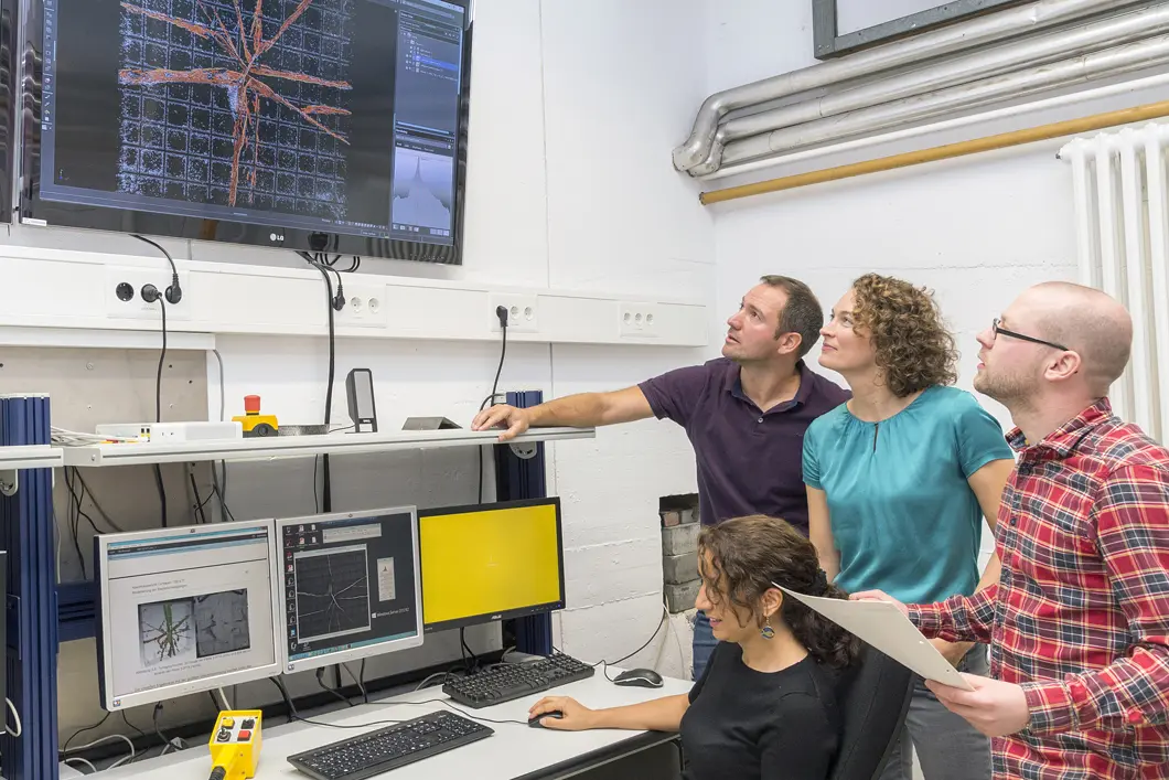 Teamwork as inspiration photo of the team of Dr. Anja Waske